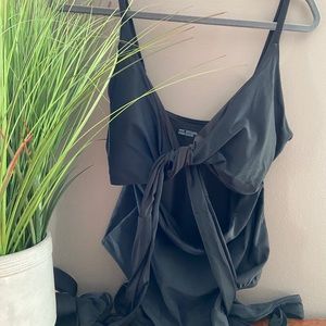 Aerie wrap one piece swimsuit